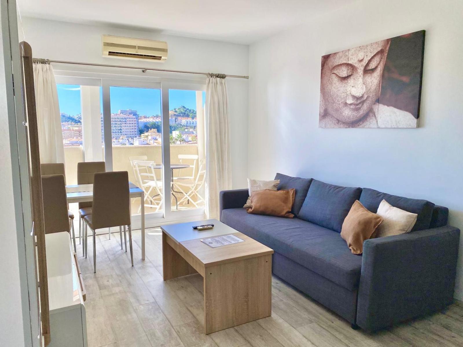 El Estudio De La Playa Benalbeach New 1Bd, Piscinas, Playa Y Vistas Al Mar Ref504 Benalmádena Exterior foto